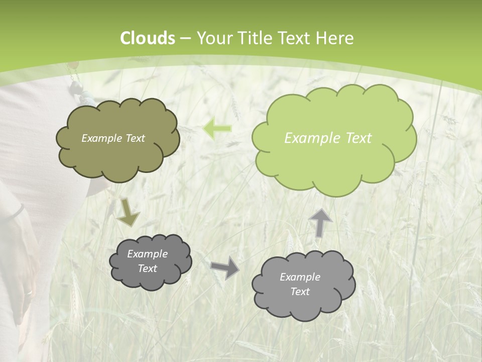 Standing Retirement Old PowerPoint Template