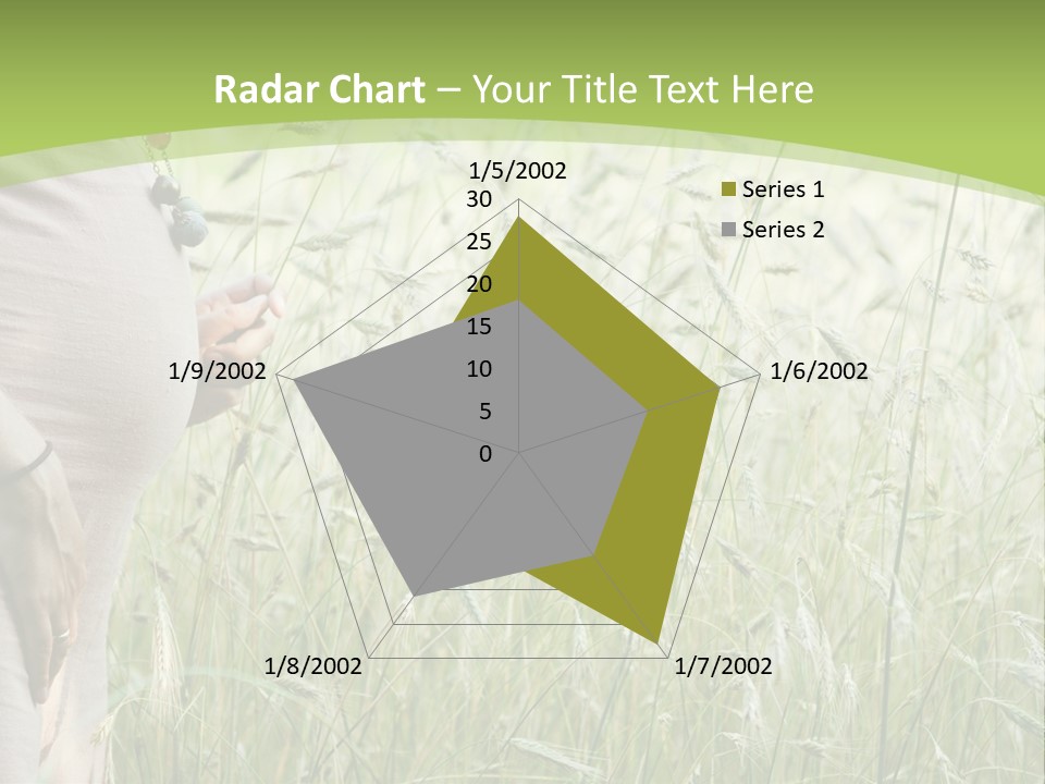 Standing Retirement Old PowerPoint Template