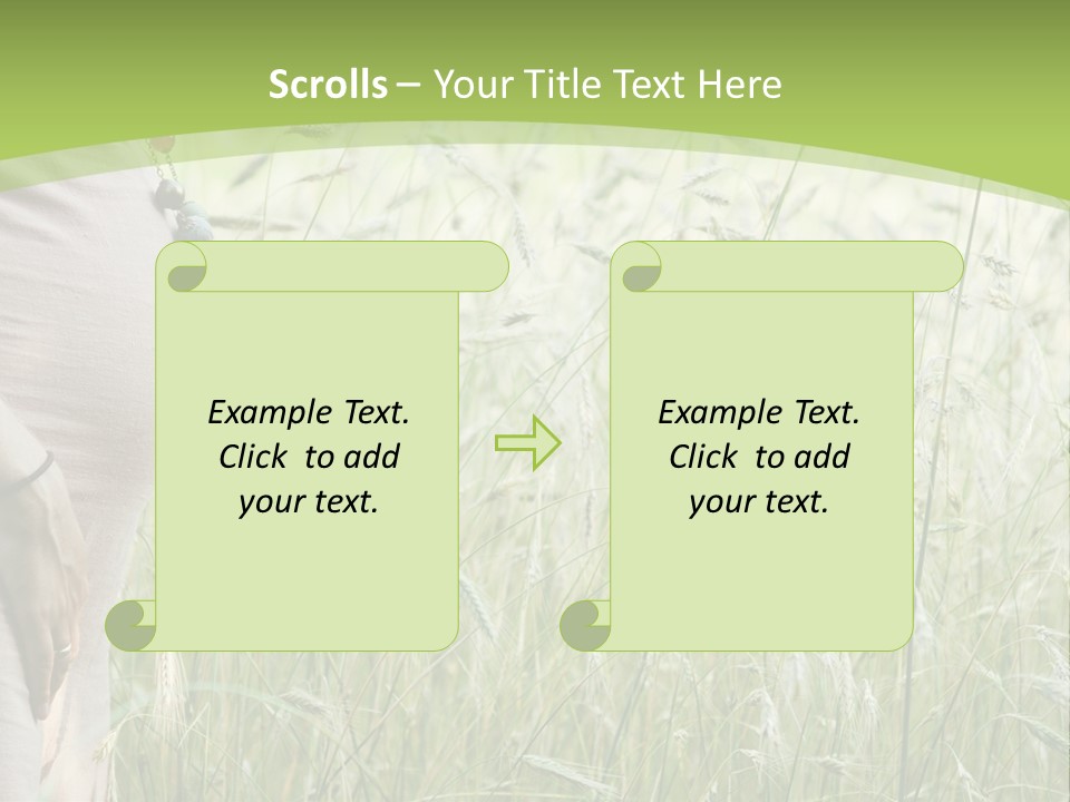 Standing Retirement Old PowerPoint Template