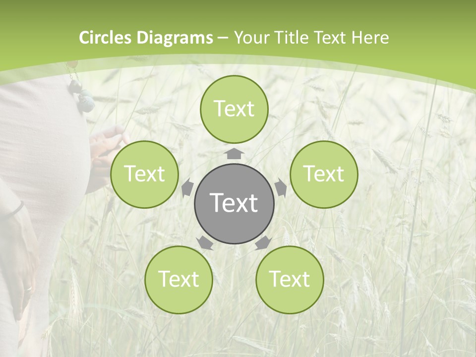 Standing Retirement Old PowerPoint Template