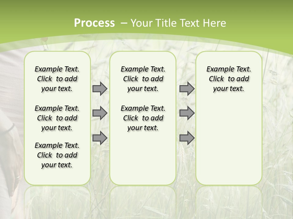 Standing Retirement Old PowerPoint Template
