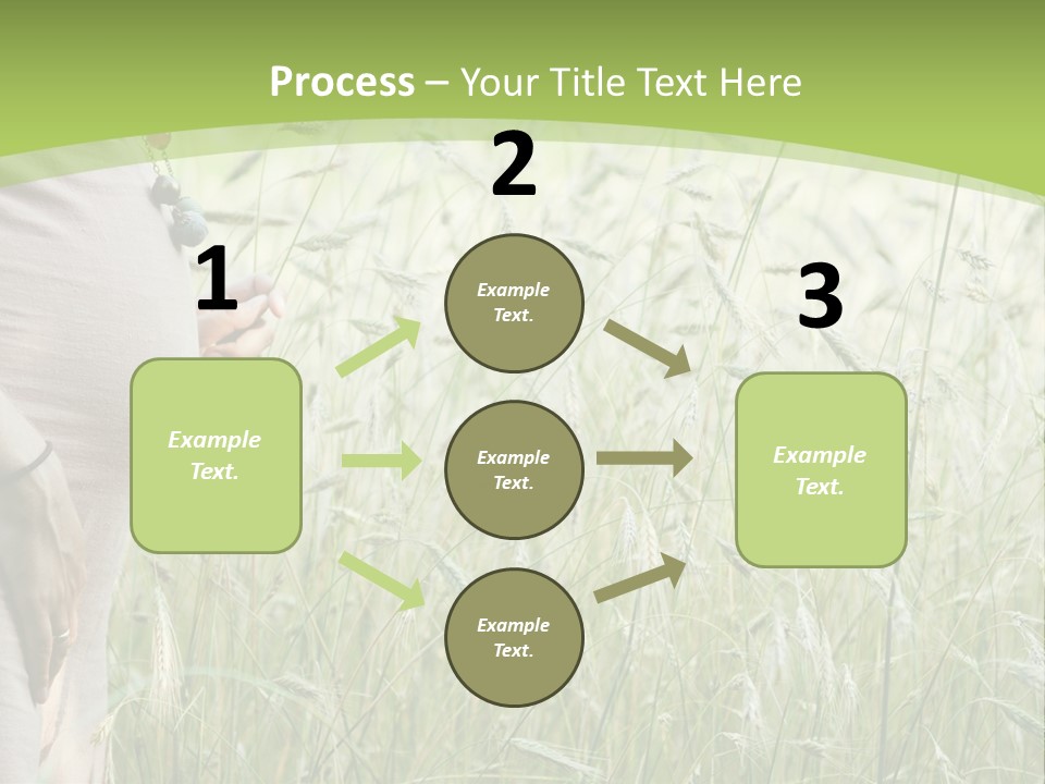 Standing Retirement Old PowerPoint Template