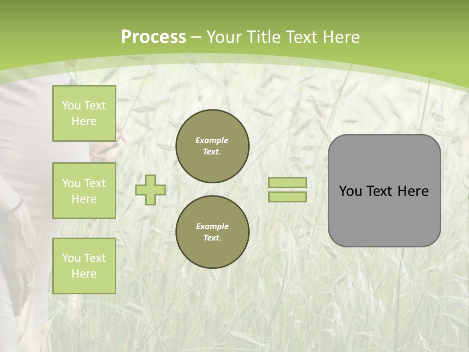Standing Retirement Old PowerPoint Template