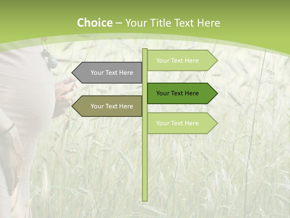 Standing Retirement Old PowerPoint Template