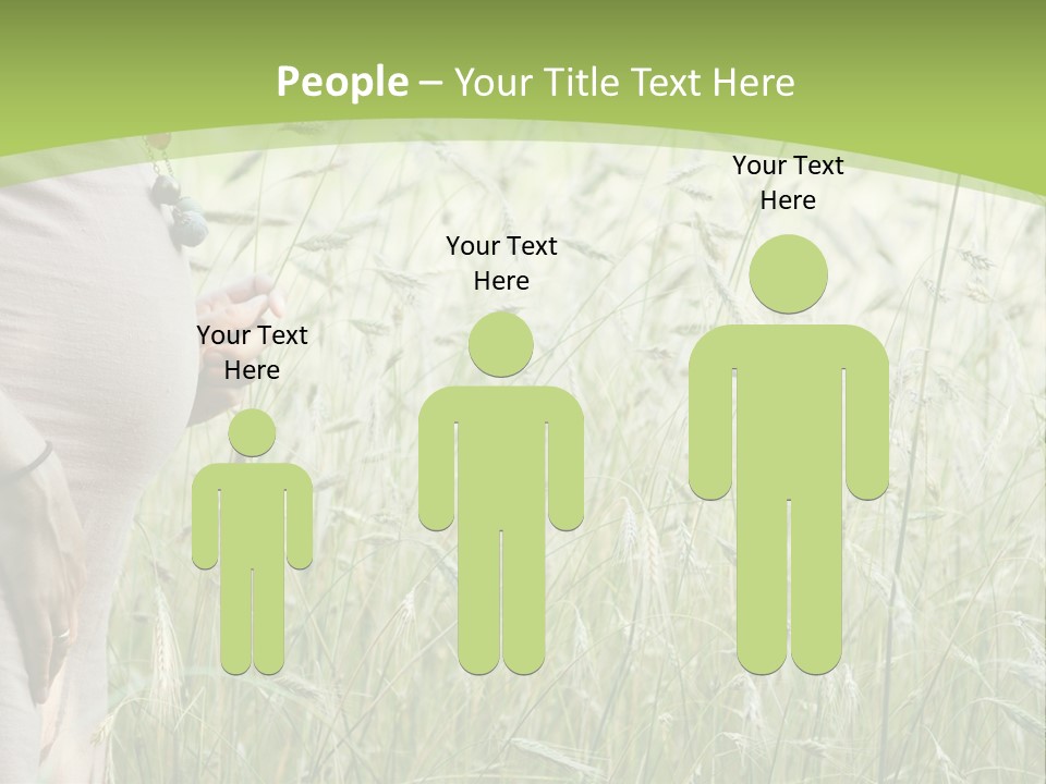 Standing Retirement Old PowerPoint Template