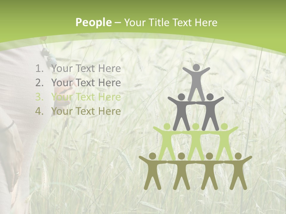 Standing Retirement Old PowerPoint Template