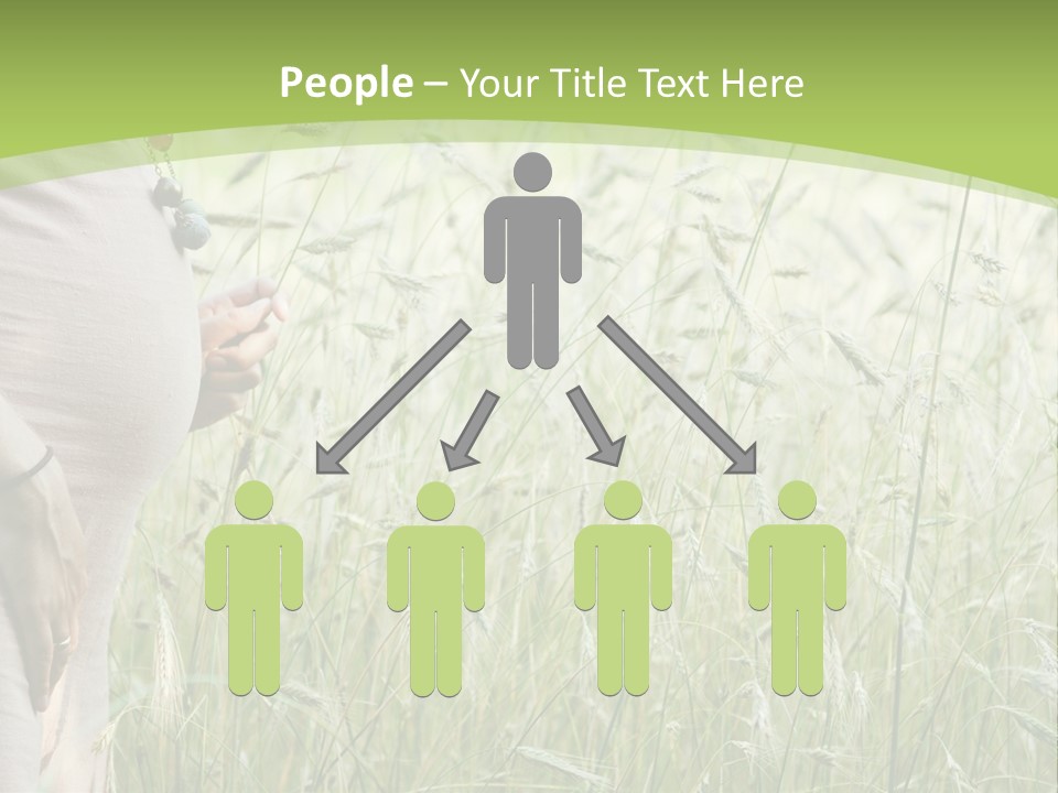 Standing Retirement Old PowerPoint Template