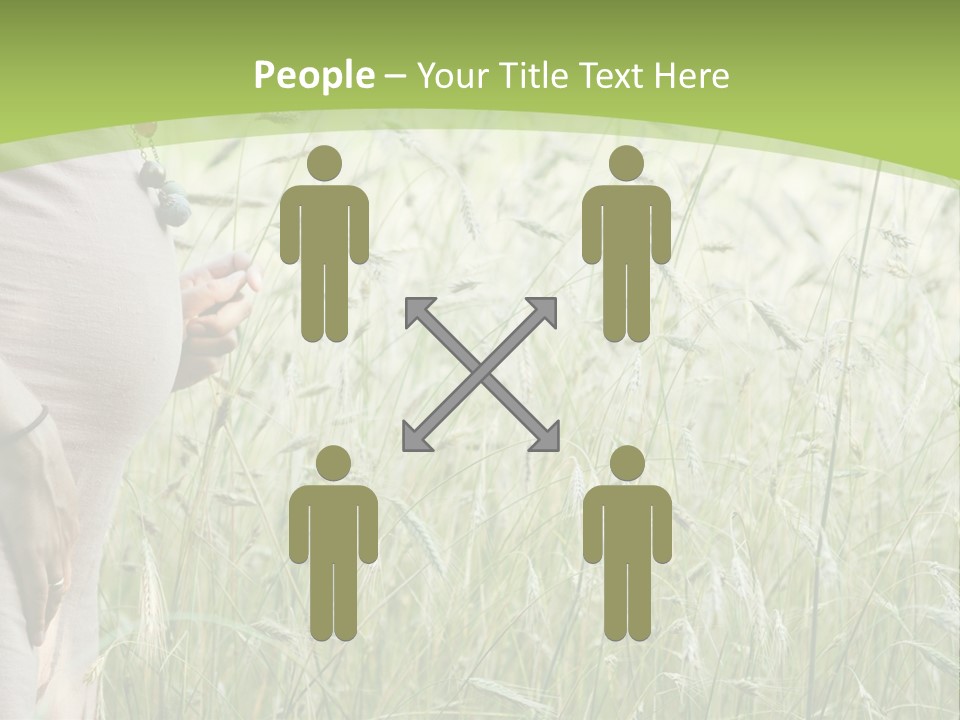 Standing Retirement Old PowerPoint Template