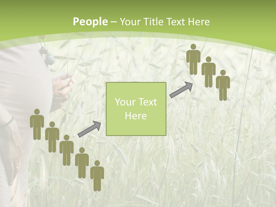 Standing Retirement Old PowerPoint Template