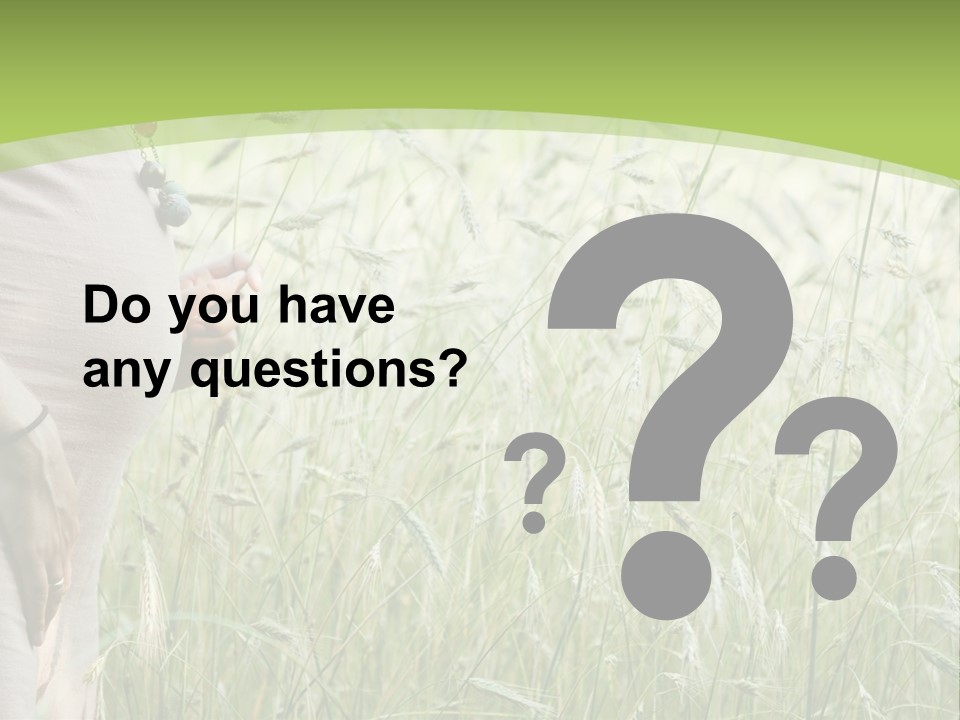 Standing Retirement Old PowerPoint Template