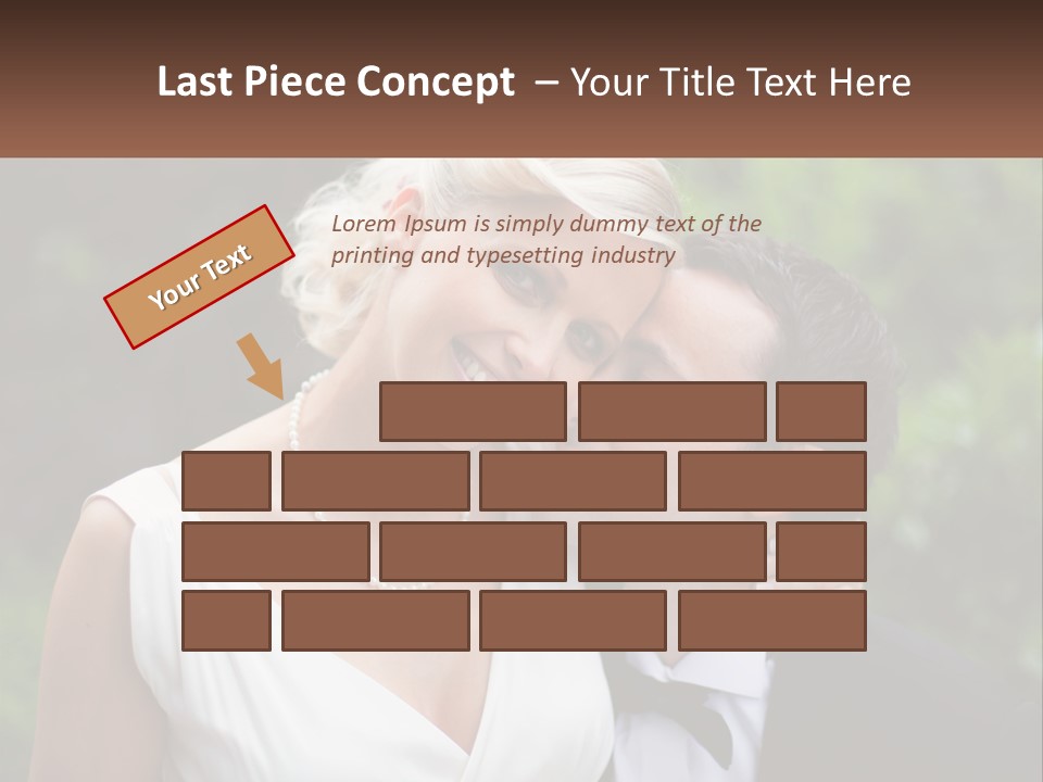 Peaceful Sad Old PowerPoint Template