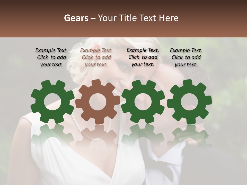 Peaceful Sad Old PowerPoint Template