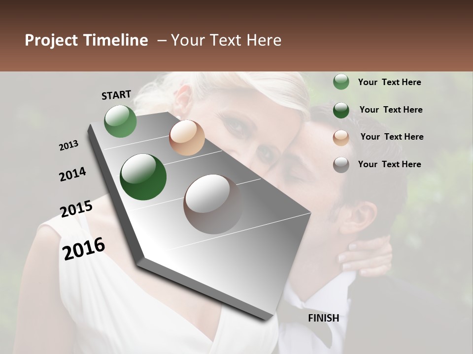 Peaceful Sad Old PowerPoint Template