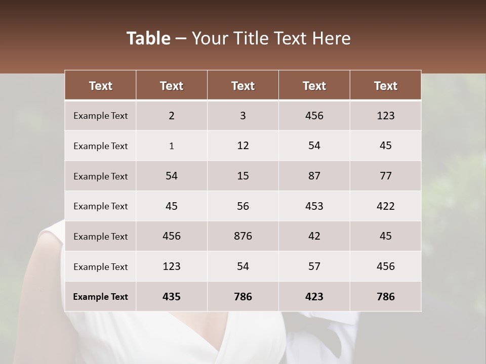 Peaceful Sad Old PowerPoint Template