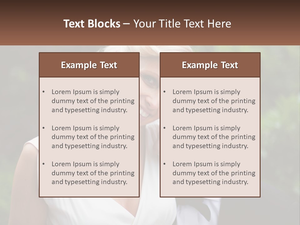 Peaceful Sad Old PowerPoint Template