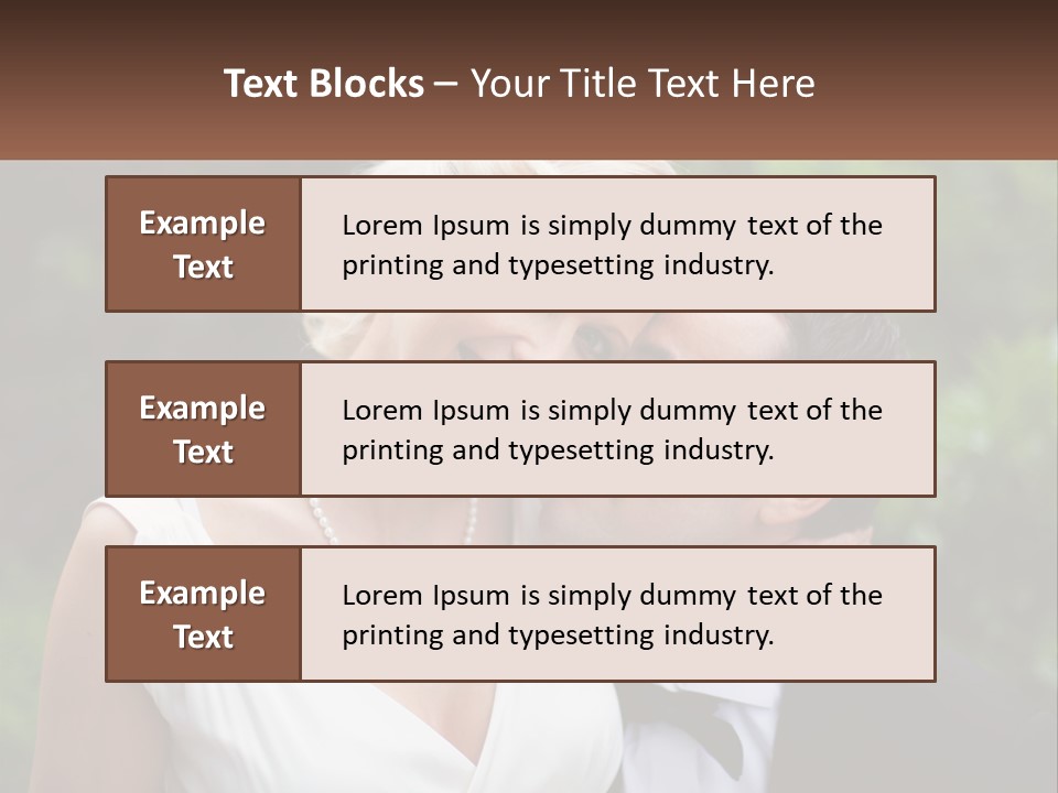 Peaceful Sad Old PowerPoint Template
