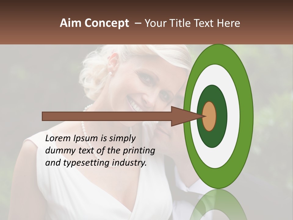 Peaceful Sad Old PowerPoint Template