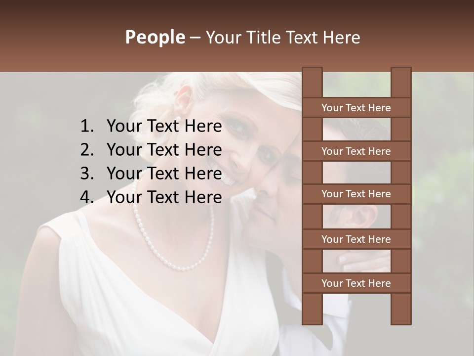 Peaceful Sad Old PowerPoint Template
