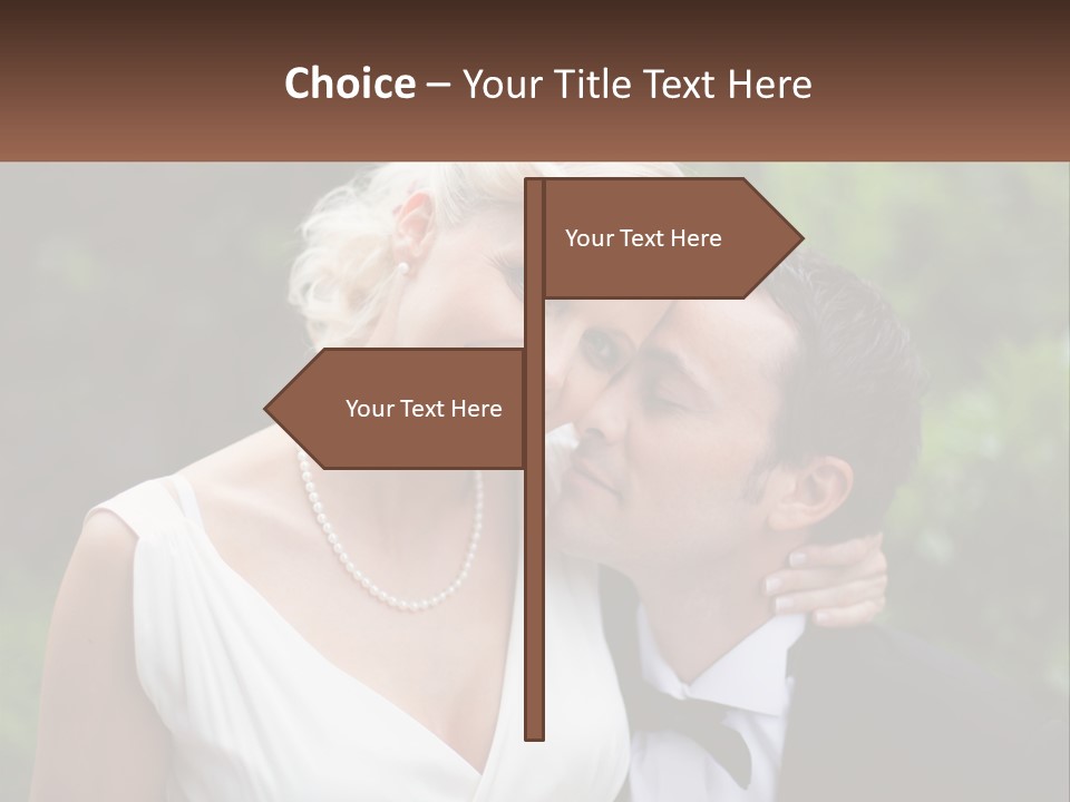 Peaceful Sad Old PowerPoint Template