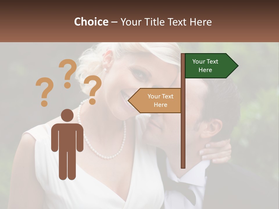 Peaceful Sad Old PowerPoint Template