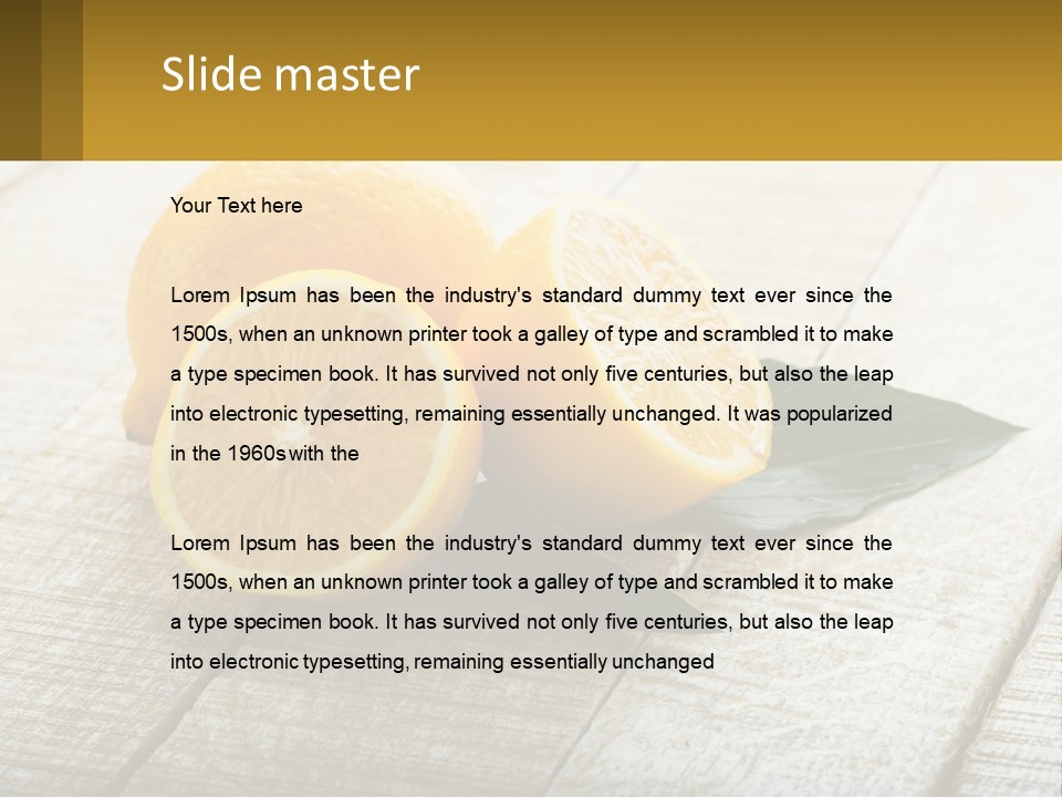 Wave Beach Mother PowerPoint Template