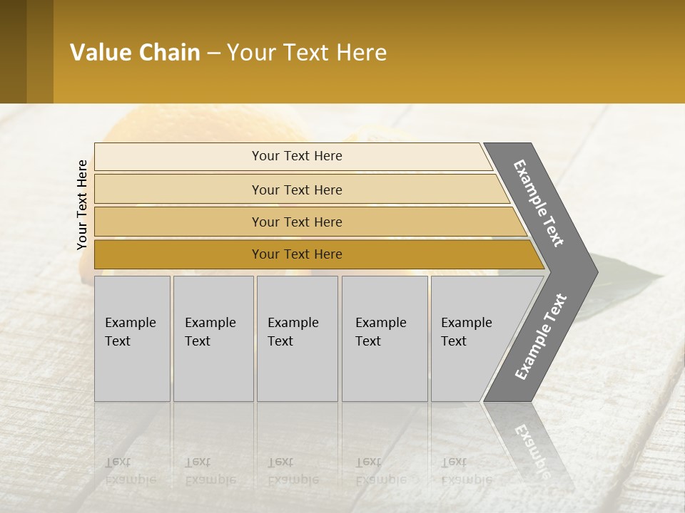 Wave Beach Mother PowerPoint Template