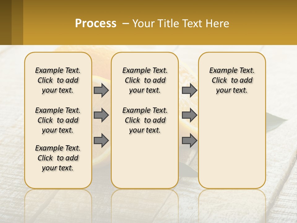 Wave Beach Mother PowerPoint Template