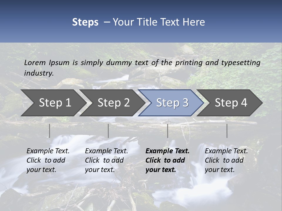 Calm Wave Coast PowerPoint Template