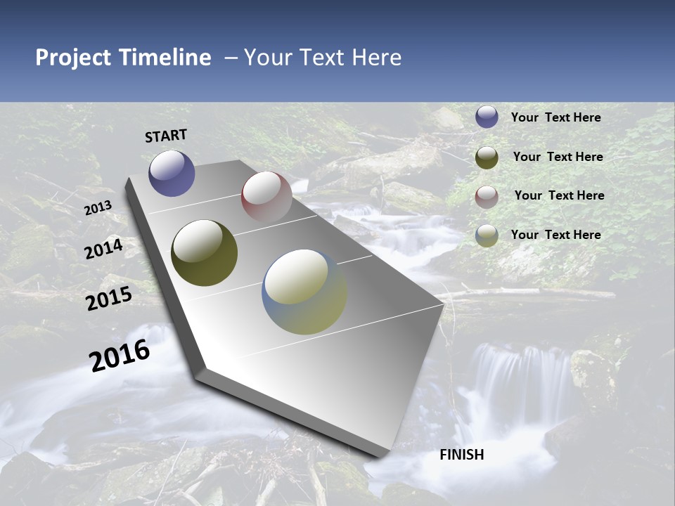 Calm Wave Coast PowerPoint Template