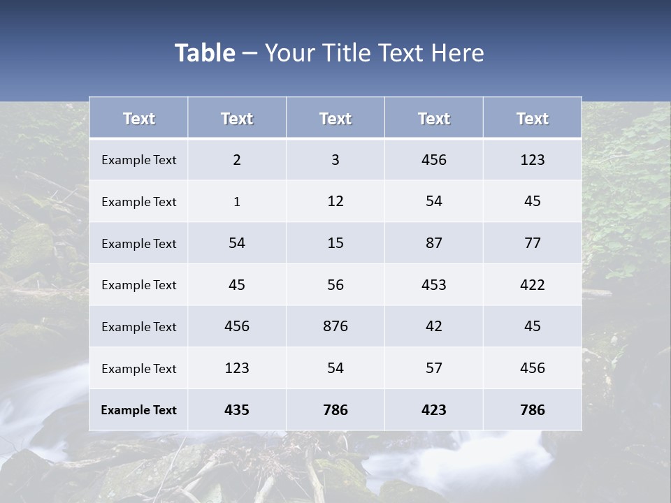 Calm Wave Coast PowerPoint Template