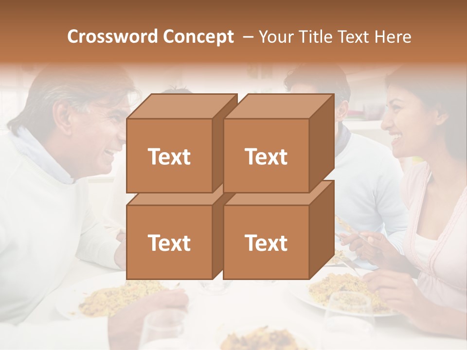 Caucasian Water Ocean PowerPoint Template