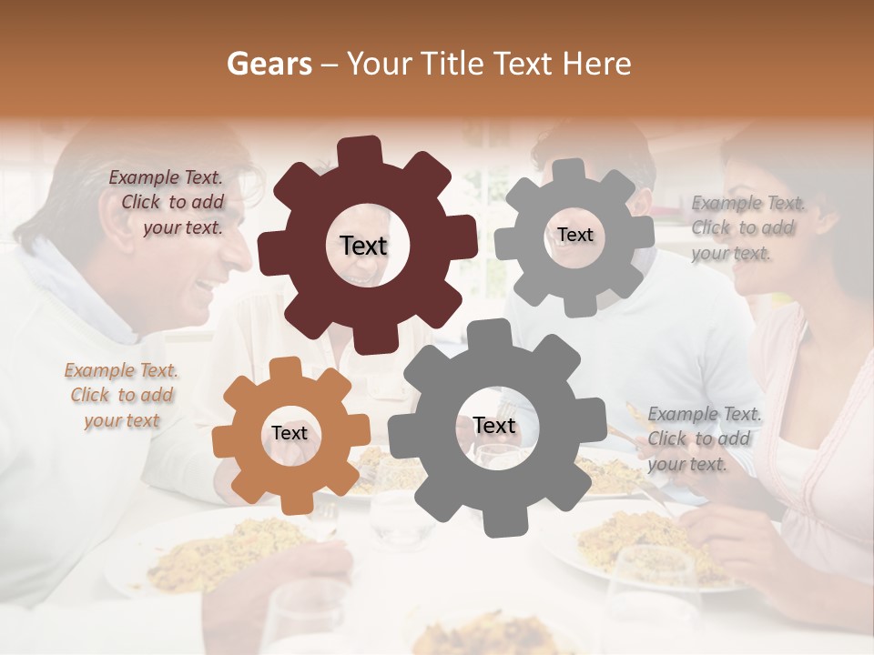 Caucasian Water Ocean PowerPoint Template