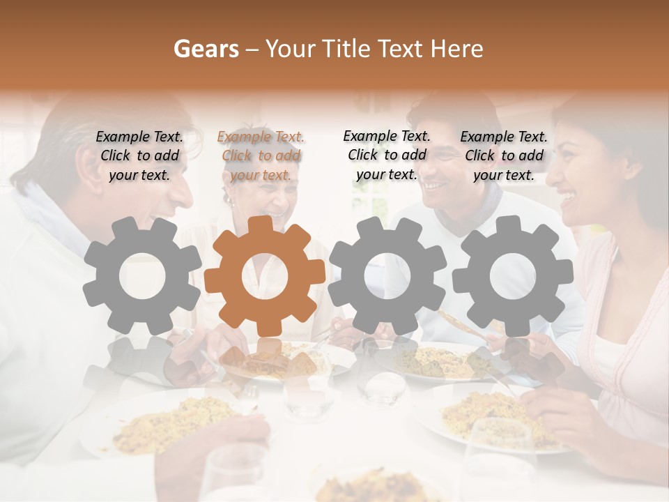 Caucasian Water Ocean PowerPoint Template