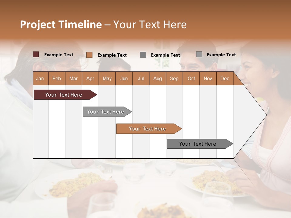 Caucasian Water Ocean PowerPoint Template