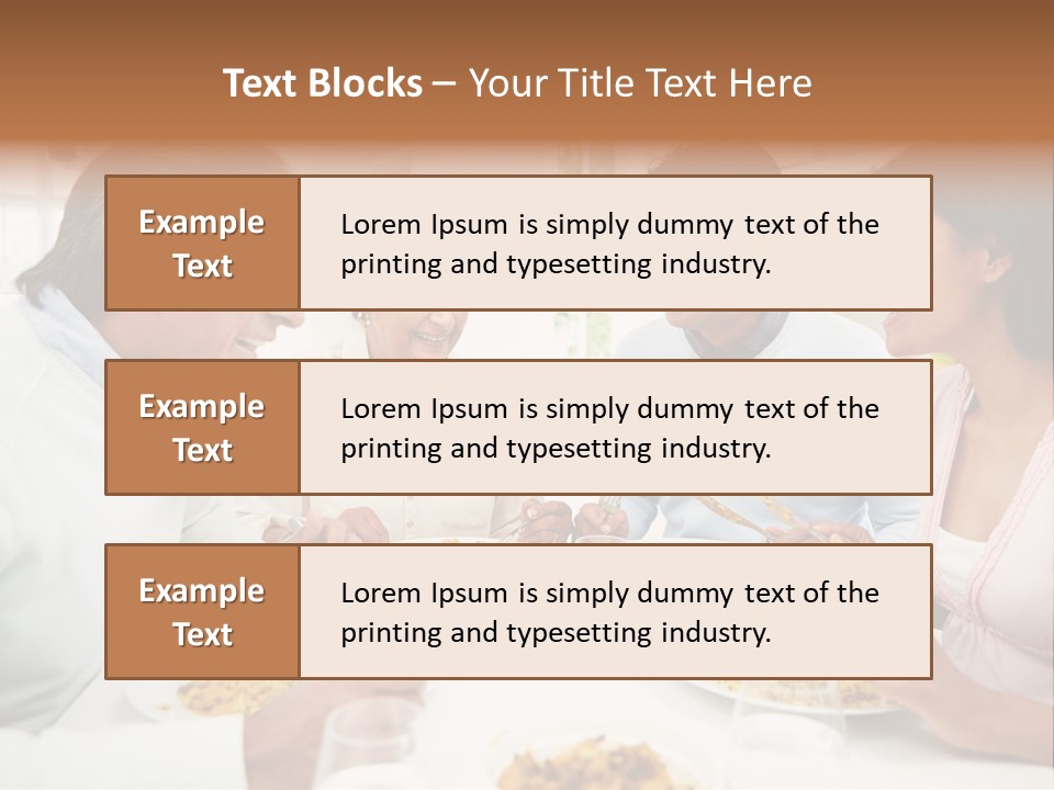 Caucasian Water Ocean PowerPoint Template