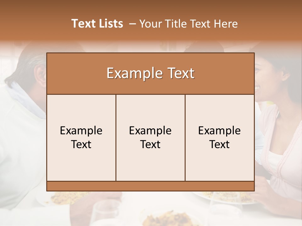 Caucasian Water Ocean PowerPoint Template