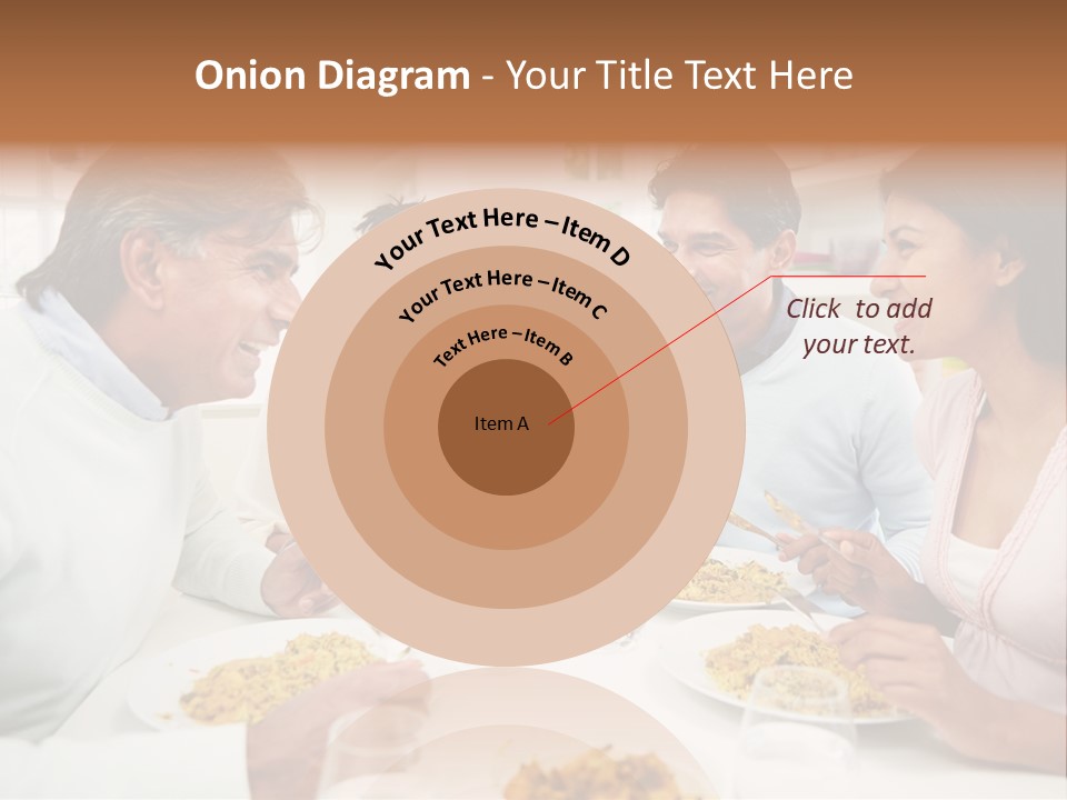 Caucasian Water Ocean PowerPoint Template