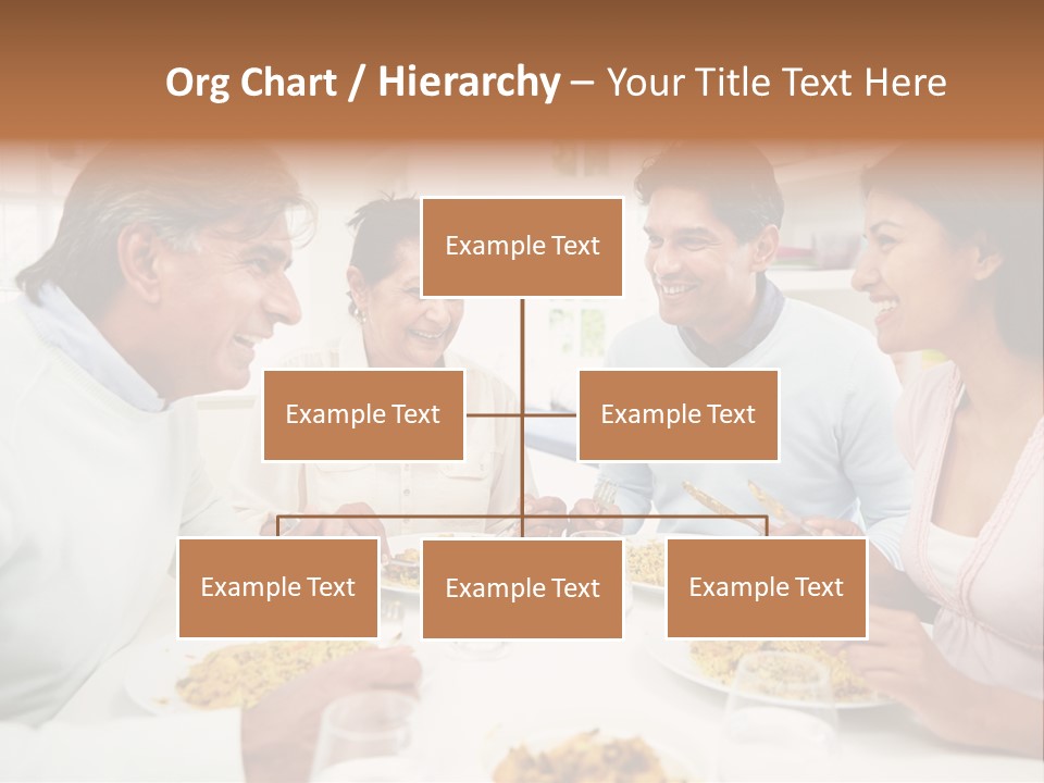 Caucasian Water Ocean PowerPoint Template