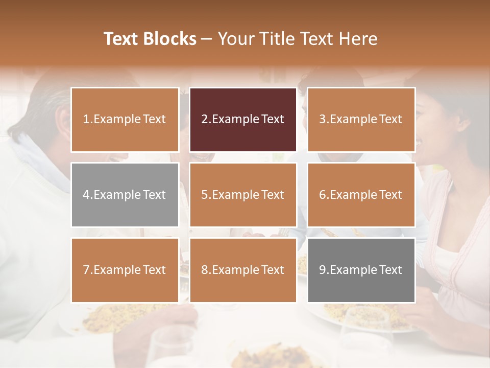 Caucasian Water Ocean PowerPoint Template