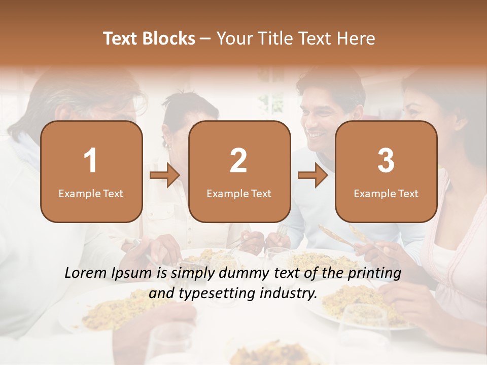 Caucasian Water Ocean PowerPoint Template