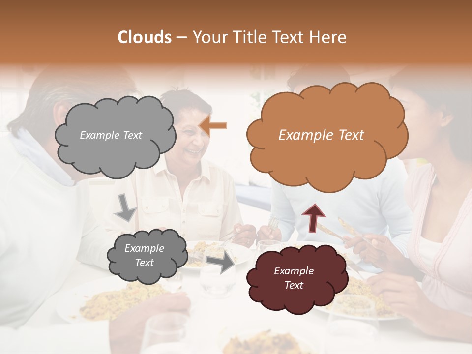 Caucasian Water Ocean PowerPoint Template