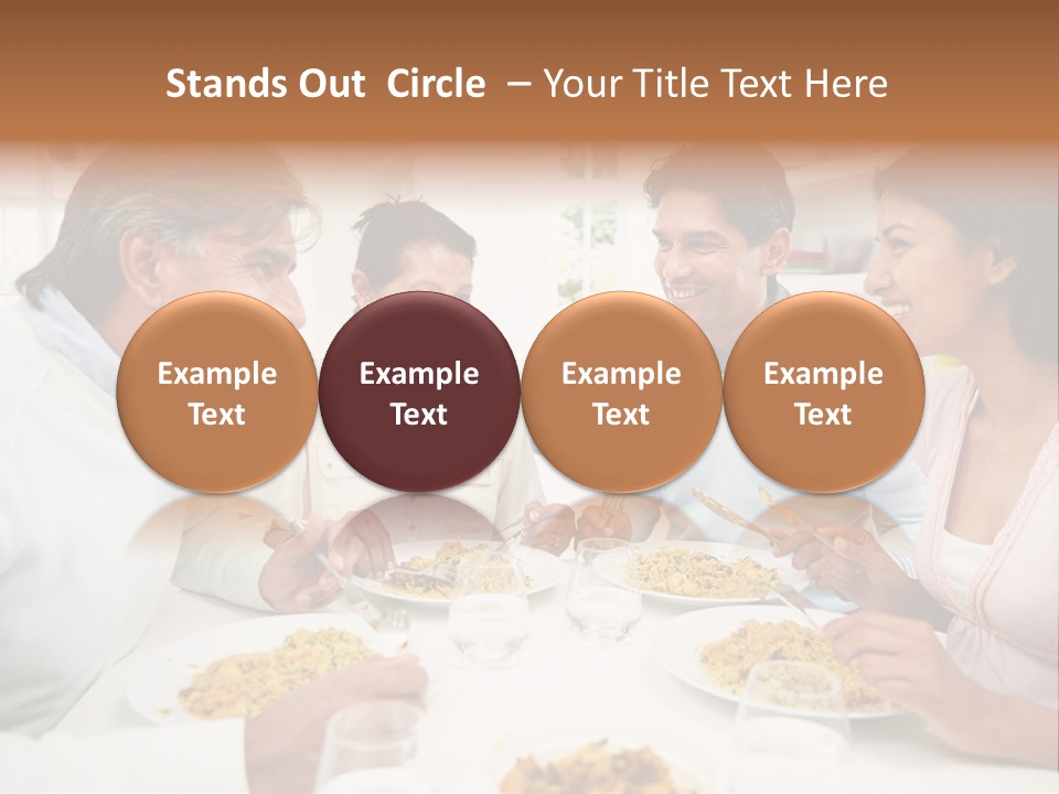 Caucasian Water Ocean PowerPoint Template