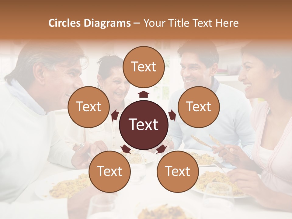 Caucasian Water Ocean PowerPoint Template