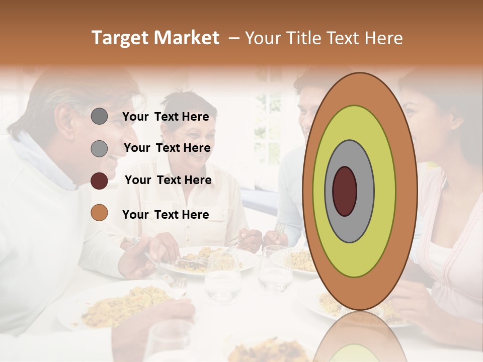 Caucasian Water Ocean PowerPoint Template