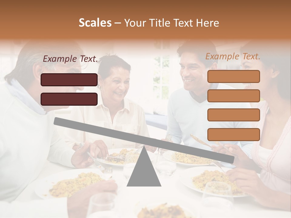 Caucasian Water Ocean PowerPoint Template