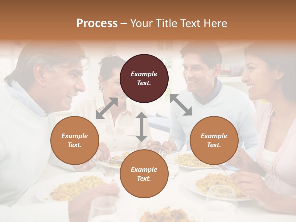 Caucasian Water Ocean PowerPoint Template