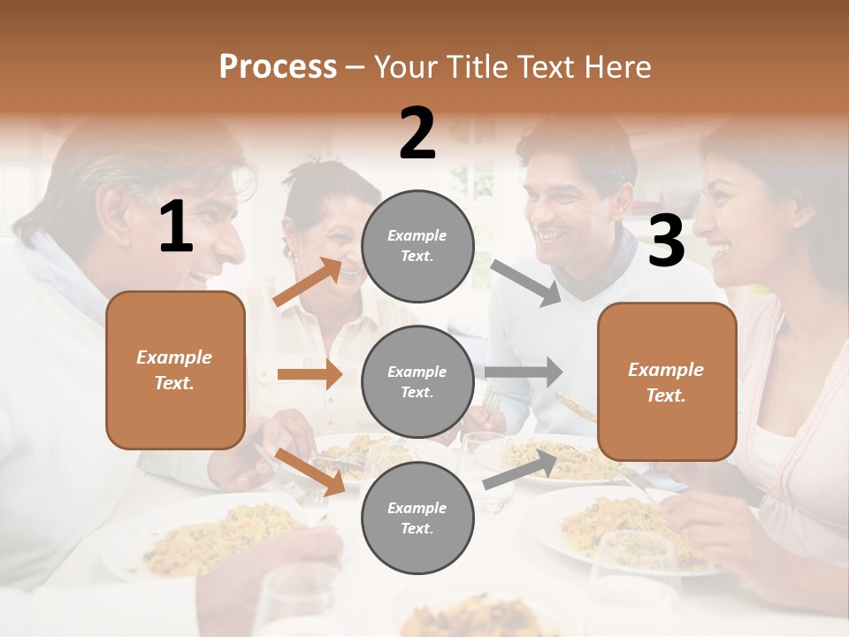 Caucasian Water Ocean PowerPoint Template