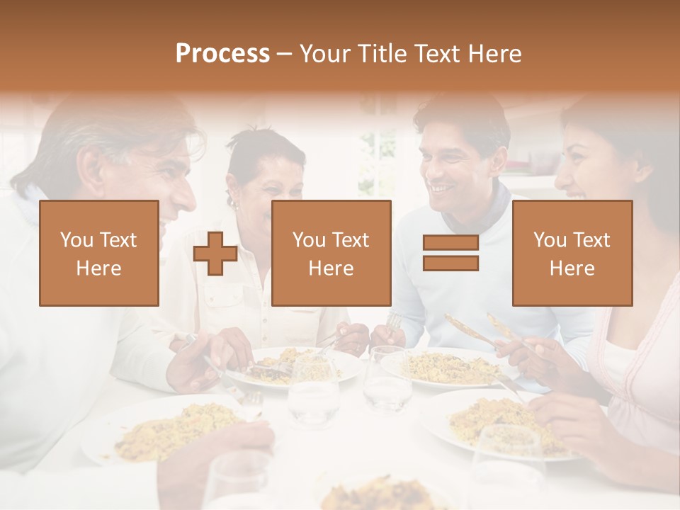 Caucasian Water Ocean PowerPoint Template