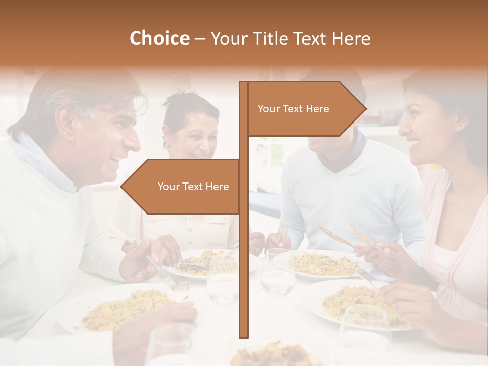 Caucasian Water Ocean PowerPoint Template