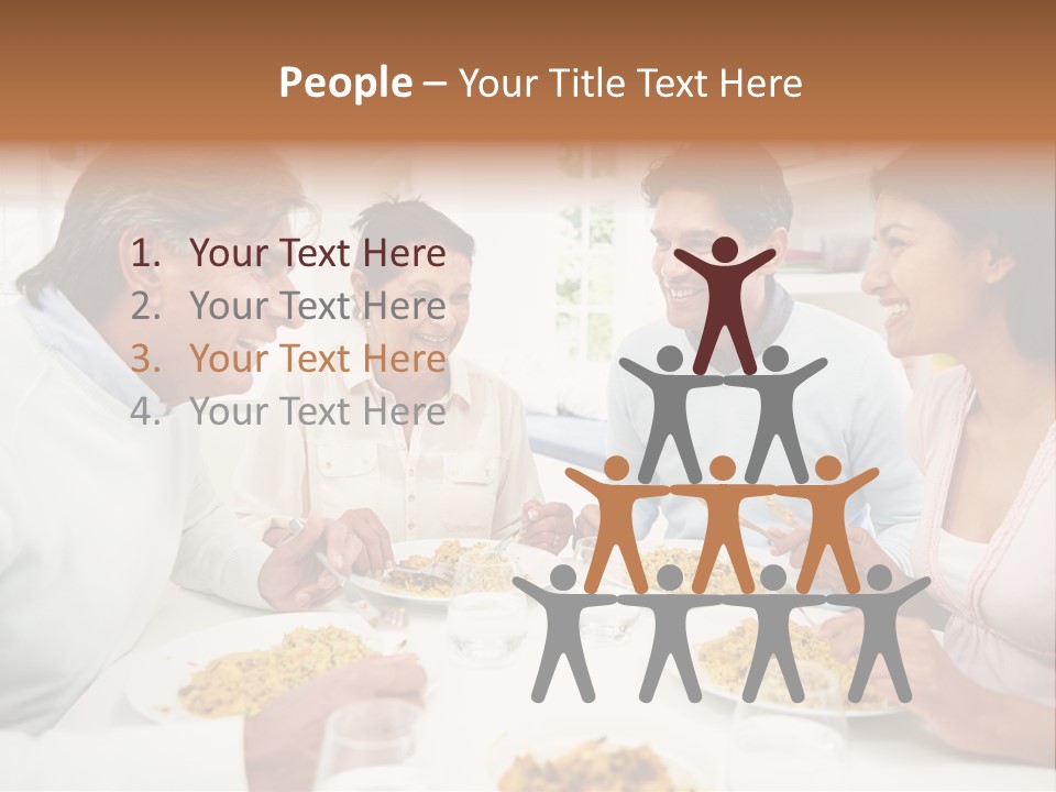 Caucasian Water Ocean PowerPoint Template